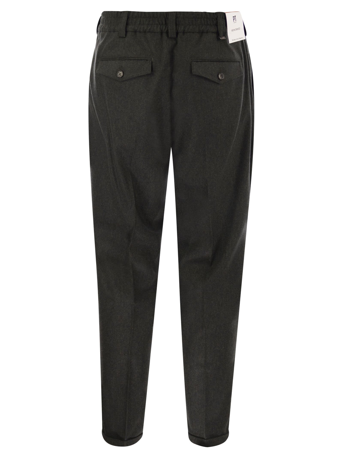 Pt Pt Torino The Rebel Wool And Cashmere Trousers - Image 7