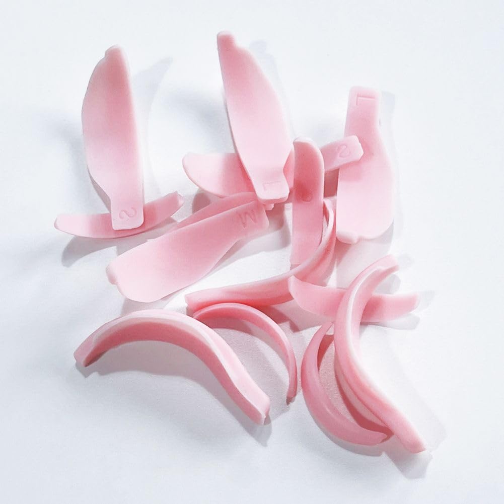 Libeauty Eyelash Lifts Silicone Pads Reusable Eyelash Perm Rod 4 Pairs Upper Eyelashes, 3 Pairs Lower Eyelash Pad, Eyelash Curl Pads, Lash Lifting Shield, Perfect for Lifting Eyelashes