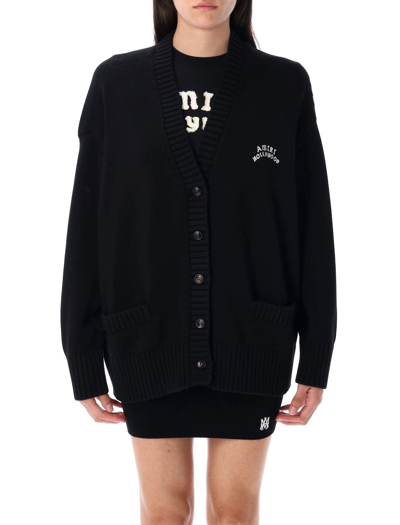Amiri アミリは黒いセーター - Image 7