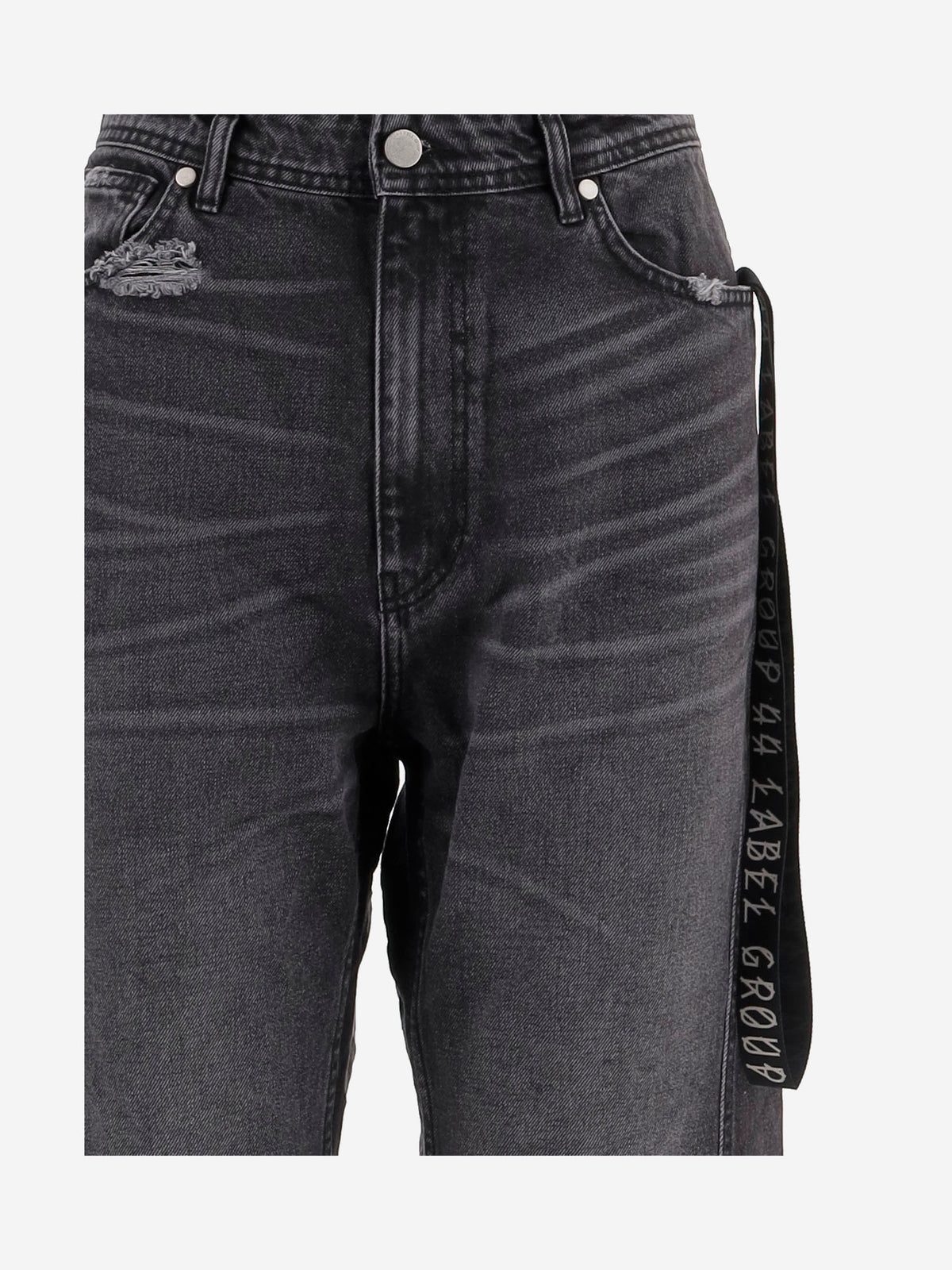 44 44 Label Group ヴィンテージディテールのコットン ジーンズ - Image 7