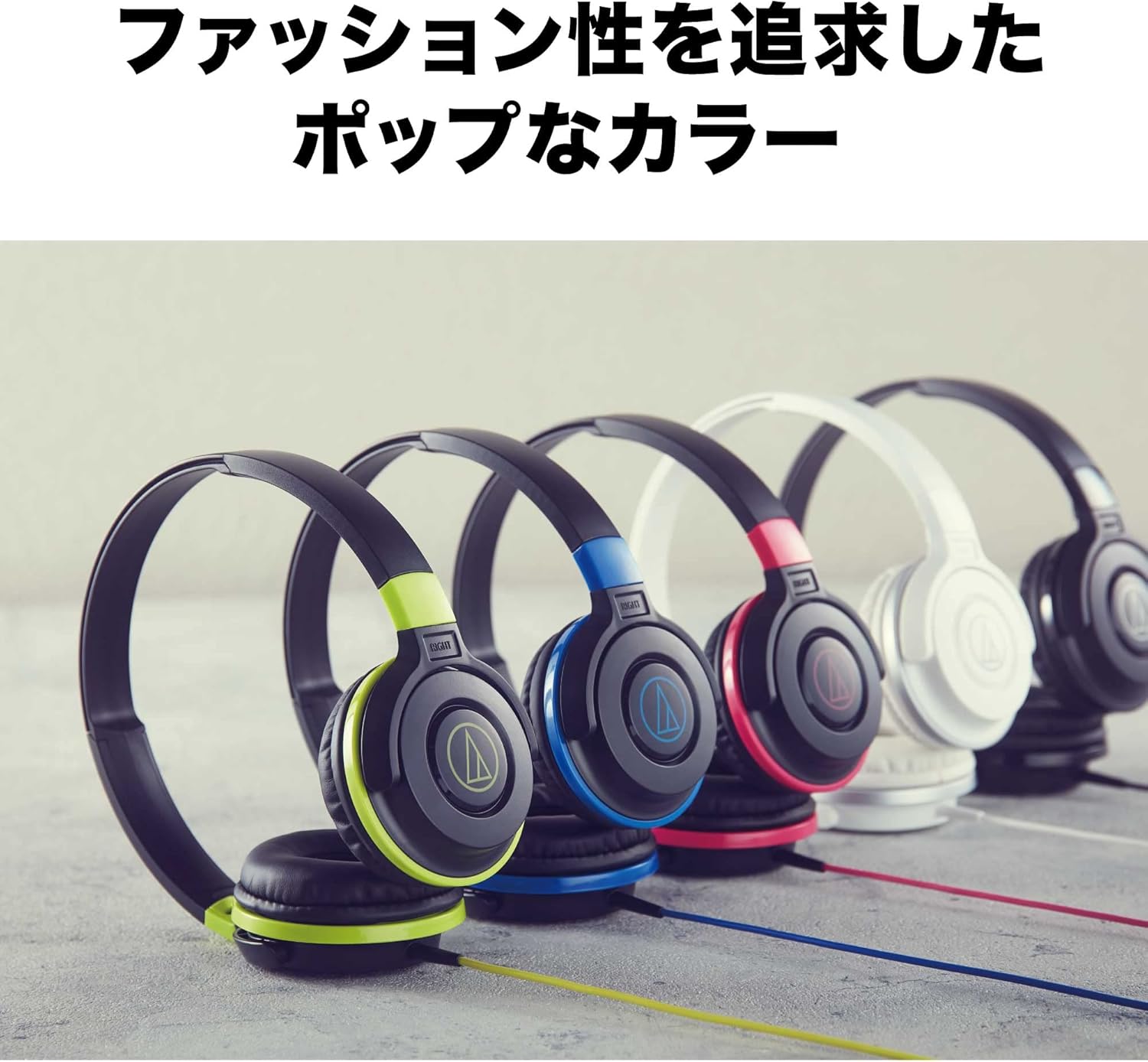 Audio Technica ATH-S100 BK Headphones Wired Street Monitoring DJ Portable On-Ear Headphones Black