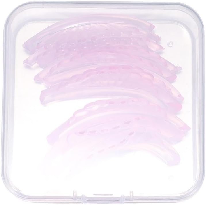 Silicone Eyelash Perm Pad Shell Style Eyelash Lifting Shield Self Adhesive Lash Lift Rod 3D Eyelash Curler Accessories Applicator Tool