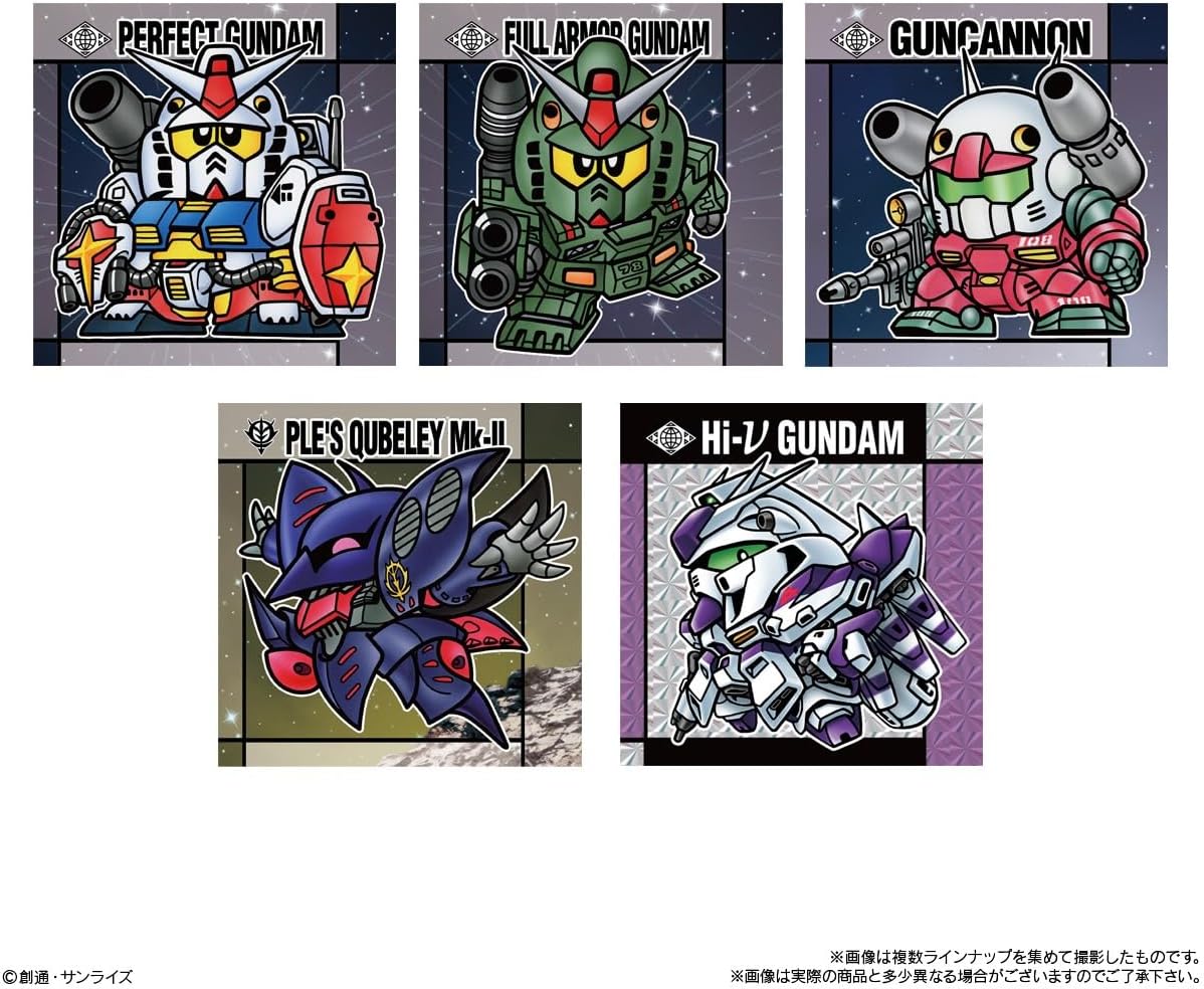 Original SD Gundam Snack, Box of 10 (Candy Toy)