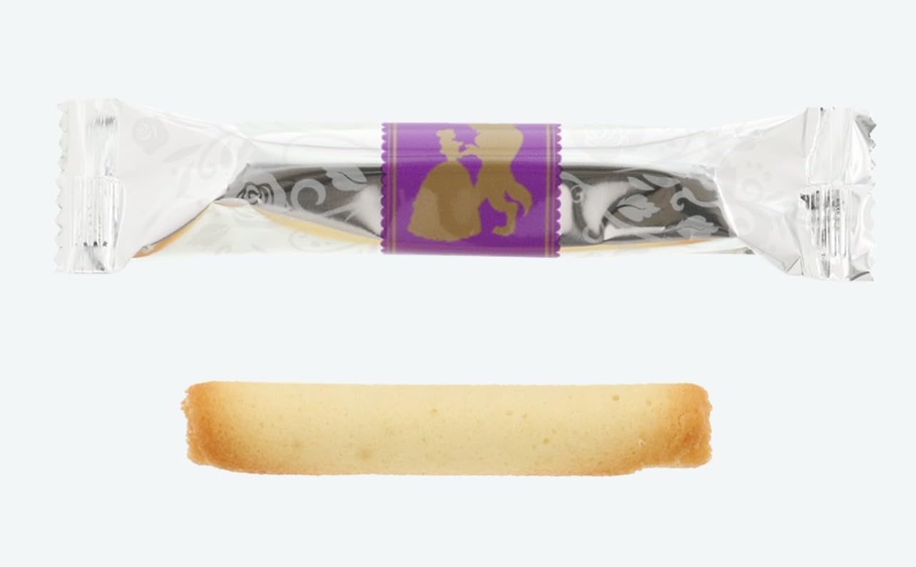 [Tokyo Disney Resort Limited] Beauty and the Beast (Belle) TDDR Canned Roll Cookies, Popular, Sweets, Souvenirs, Present, Disney Goods (1 Piece)