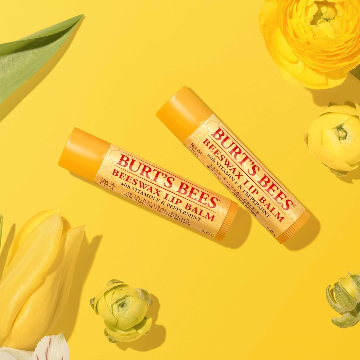 Burt's Bees Back To School Gift Ideas, Lip Balm - Original Beeswax 12 Count Pack in Bulk, Lip Moisturizer With Responsibly Sourced Beeswax, Natural Origin Conditioning Lip Treatment, 12 Tubes, 0.15 oz