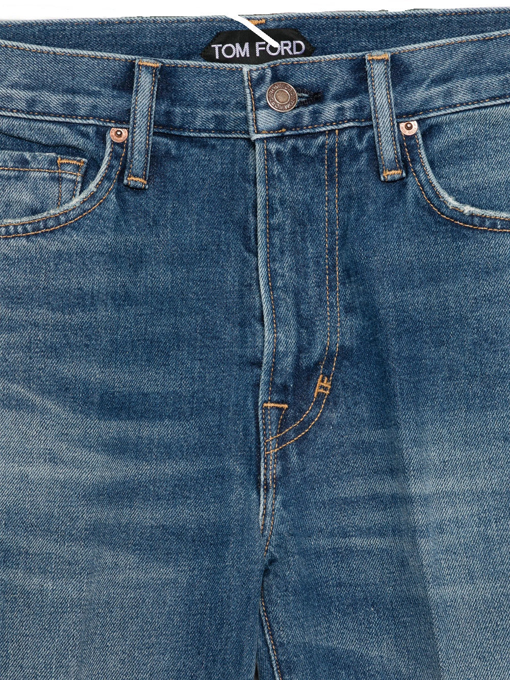 Tom トム フォード ジャパン ストーンウォッシュ フレア フィット ジーンズ - Image 7