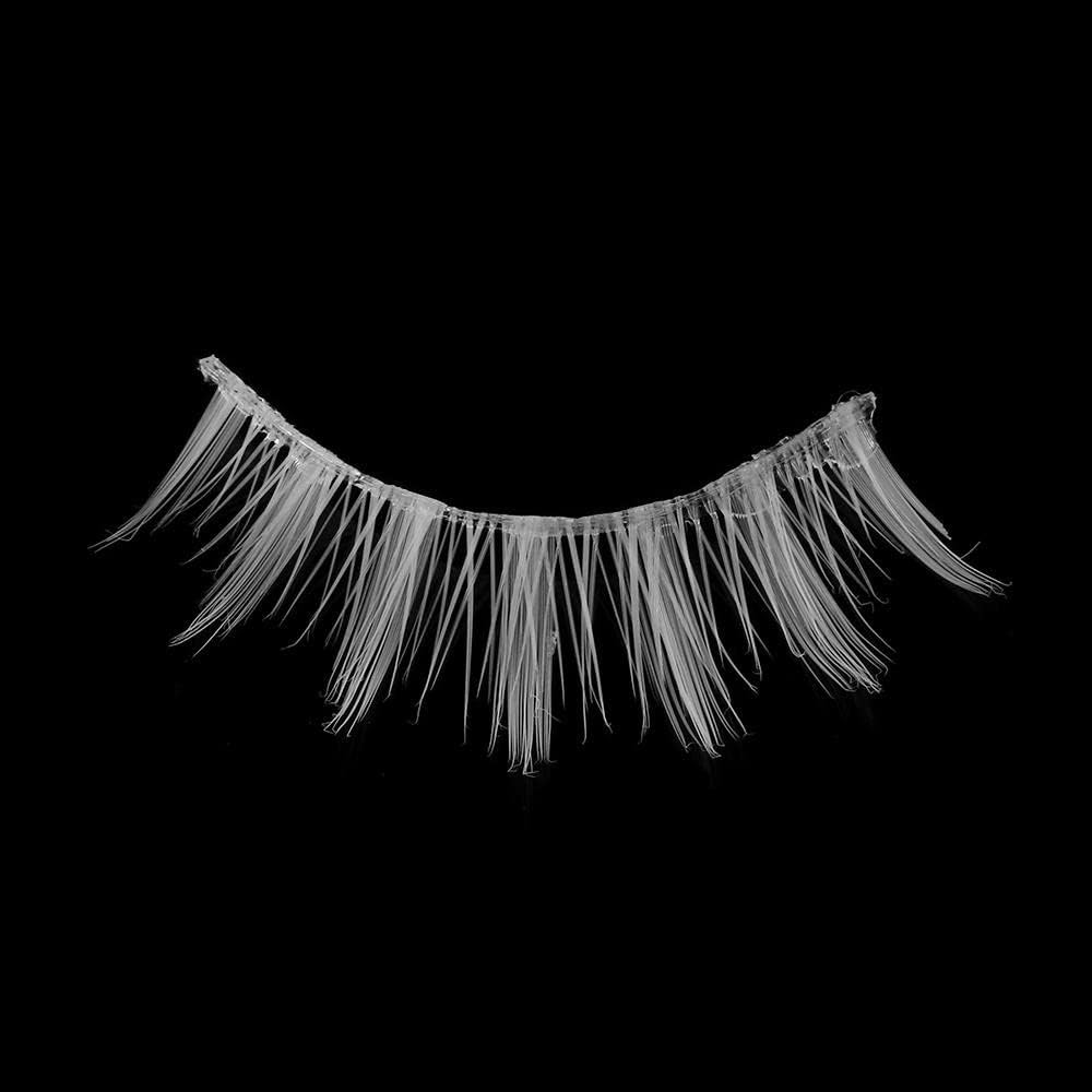 Beautiful White False Eyelashes Long Cross Eyelash Extensions False Eyelashes Cosplay Eye Makeup Tool