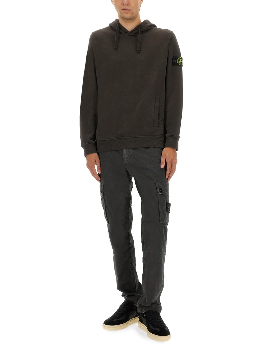 Stone Stone Island Cotton Fleece Sweatshirt - Image 7