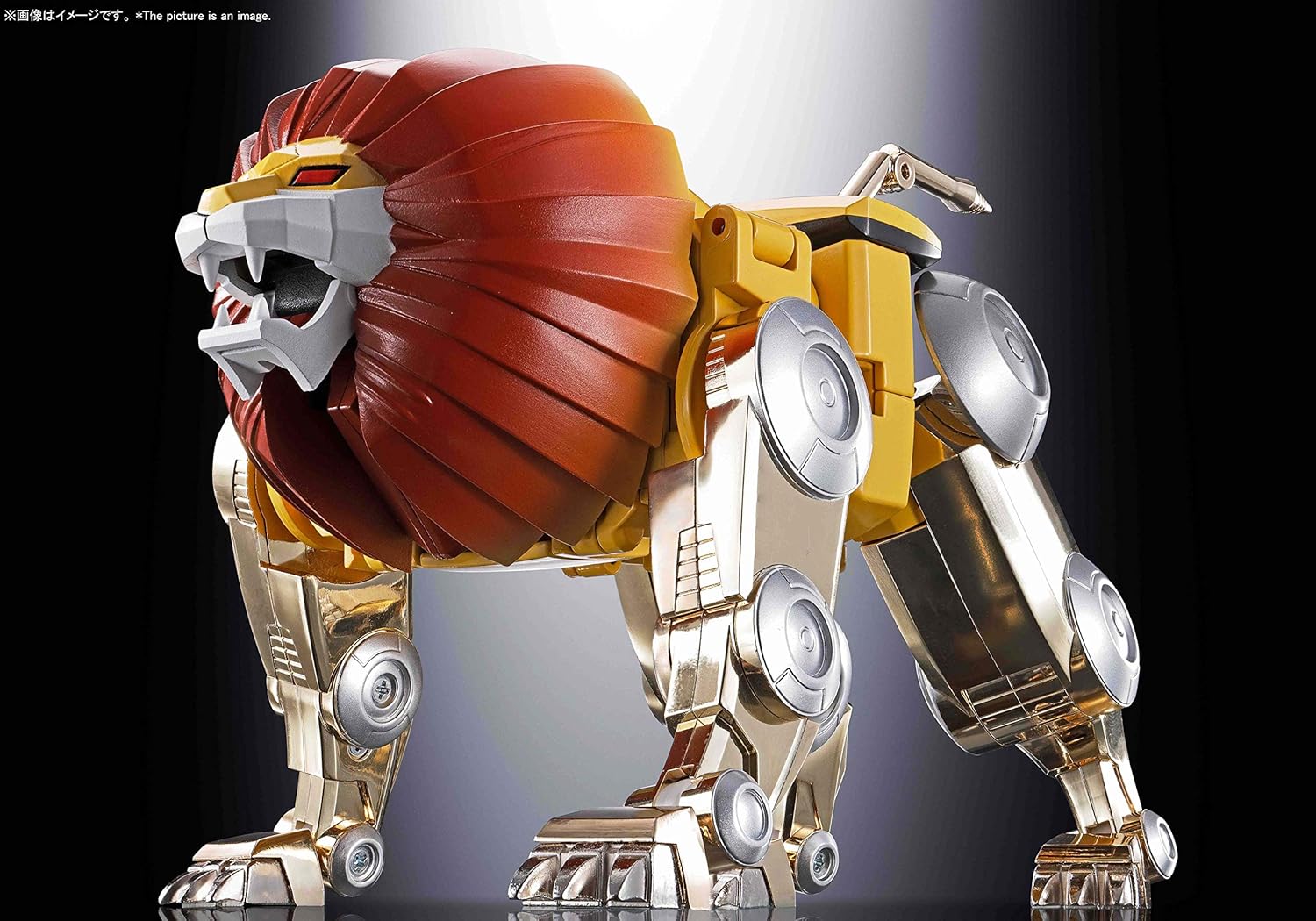 Soul of Chogokin GX-59R Mirai Robo Daltanias, Approx. 10.6 inches (270 mm), Die Cast & ABS & PVC Pre-painted Action Figure