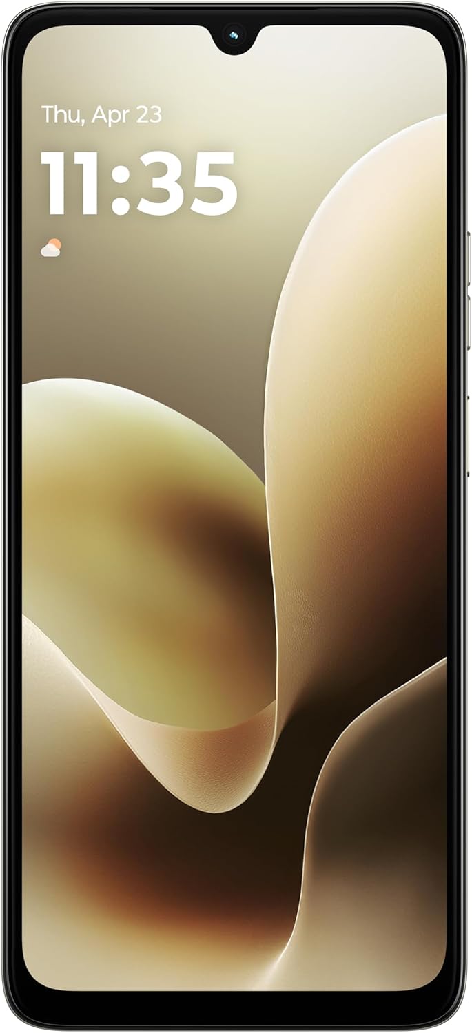 Motorola motog06, 4 GB, 128 GB, Laurel Oak, SIM Free Smartphone Unit, NFC Compatible, Vegan Leather, Gorilla Glass, Authorized Dealer Product, 6.9 Inches, High Brightness, IPS HD+, IP64 Waterproof and