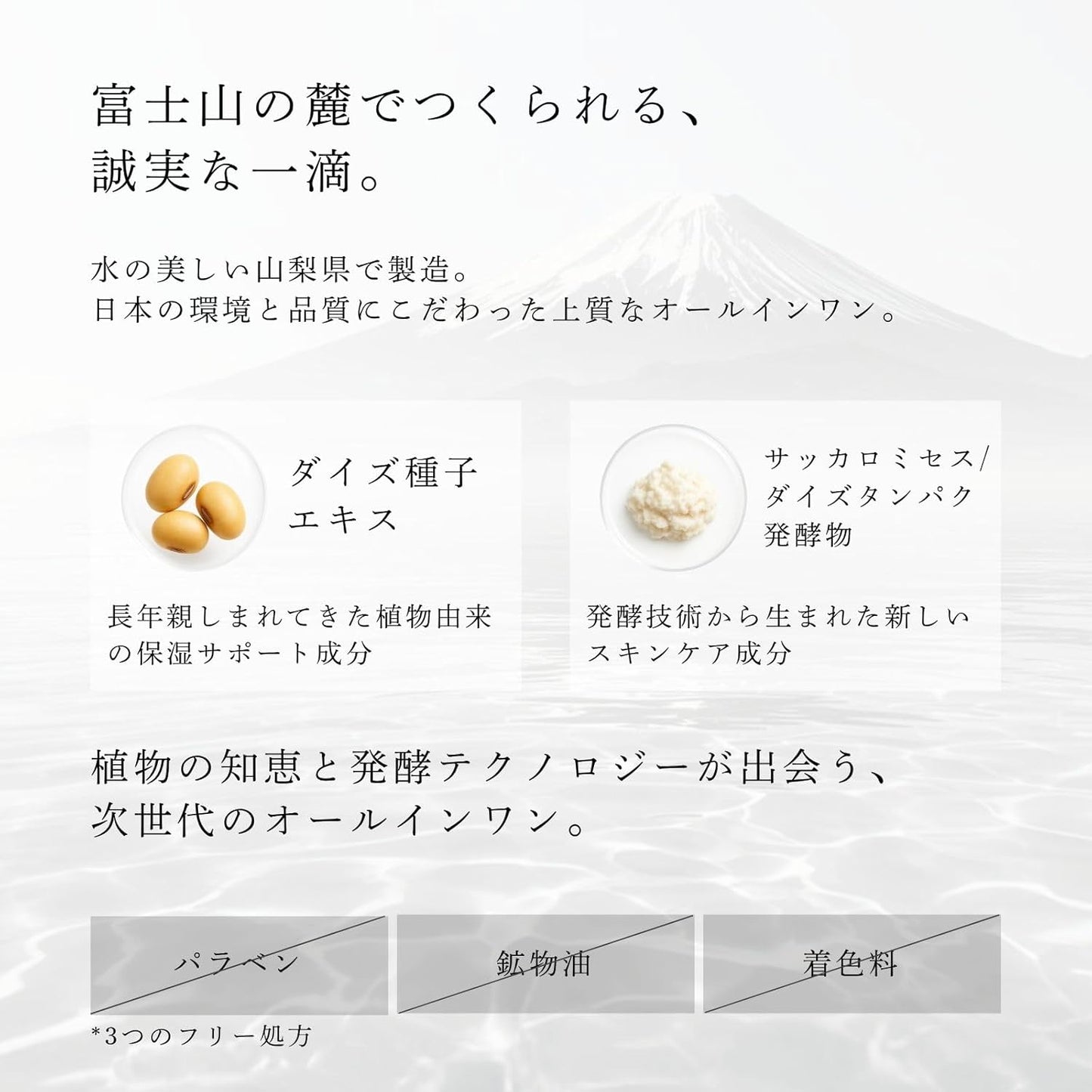 BC. All-in-One Men's Skin Care [Niacinamide Ceramide Peptide Hyaluronic Acid Collagen] 3.4 fl oz (100 ml), Approx. 2 Months Supply for Men, Lotion, Cream, High Hydration, Aging Care Pump (1)