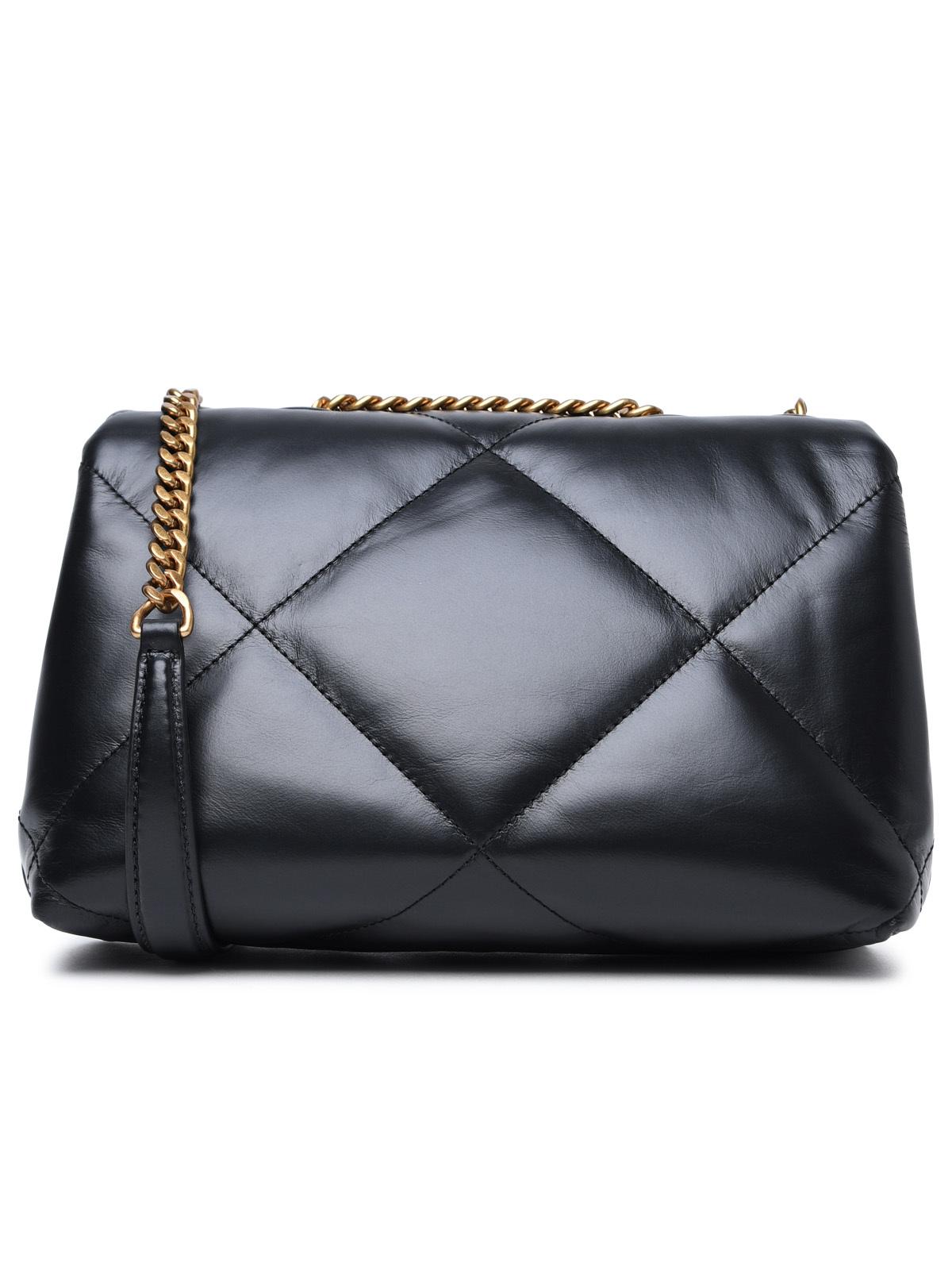 Tory Tory Burch Small 'Kira Diamond Quilt'ブラックリアバッグ - Image 7