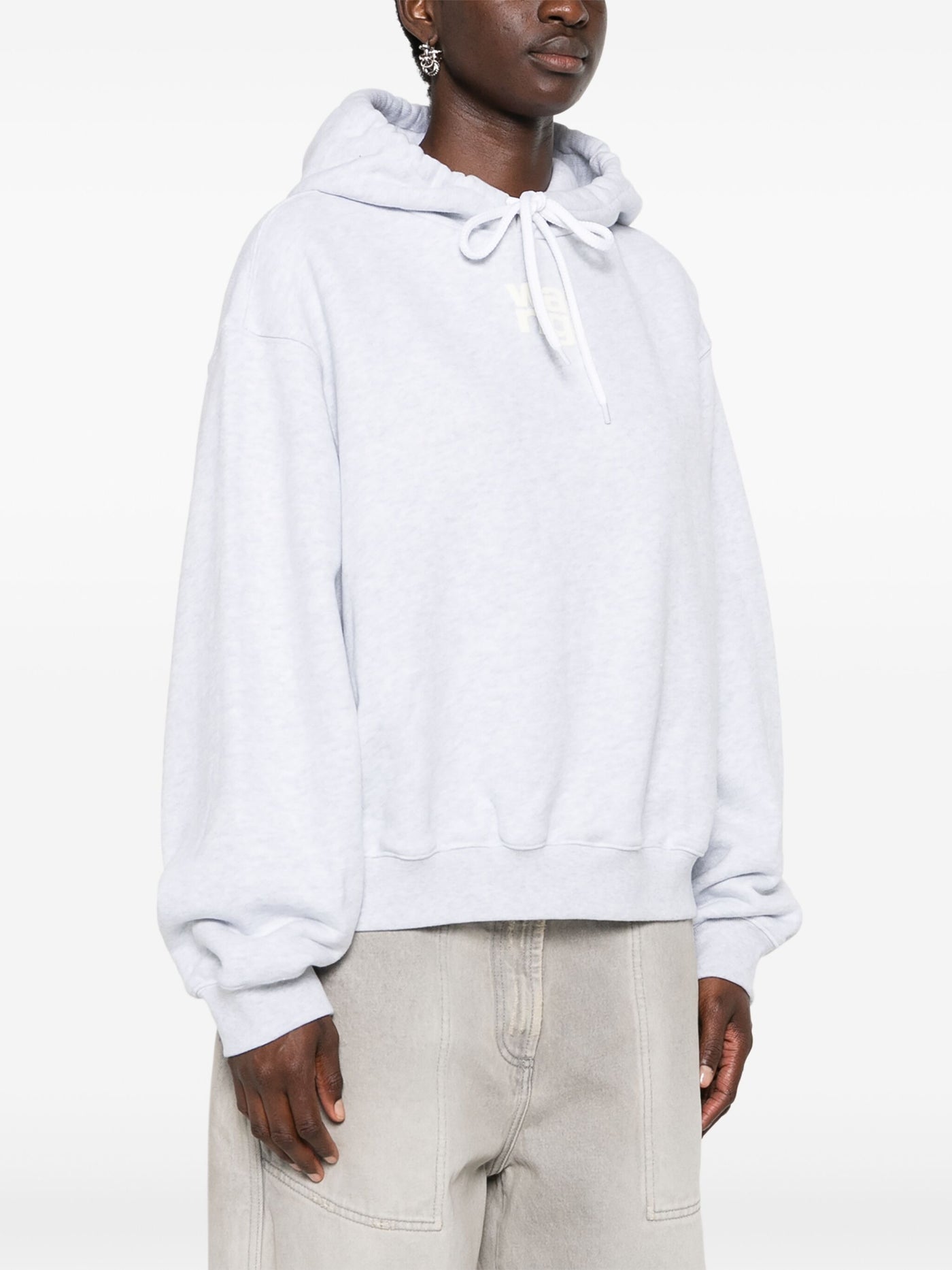 Alexander Wang アレクサンダー・ワン・エッセンシャル・テリー・フーディーとパフ・ペイントのロゴ - Image 7