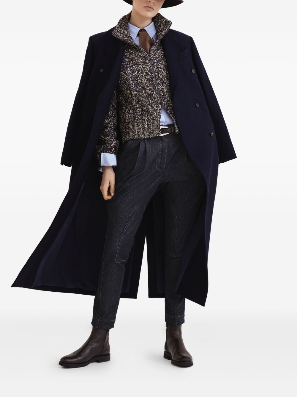 Brunello Cucinelliウールはカーディガンをジップしました - Image 7