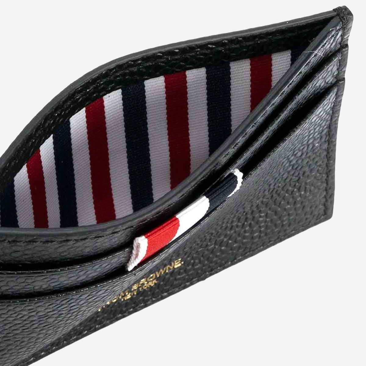 Thom Thom Browne ロゴ入り レザー カード ホルダー - Image 7