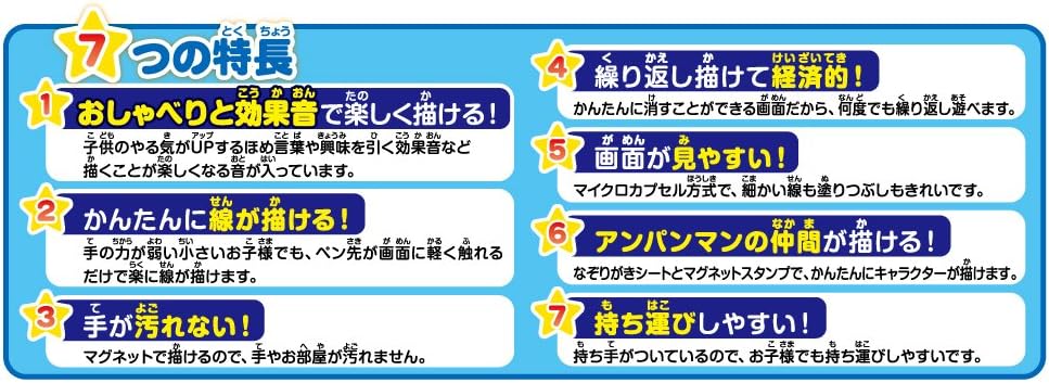 Agatsuma Anpanman Genius Brain Talking Drawing Classroom DX