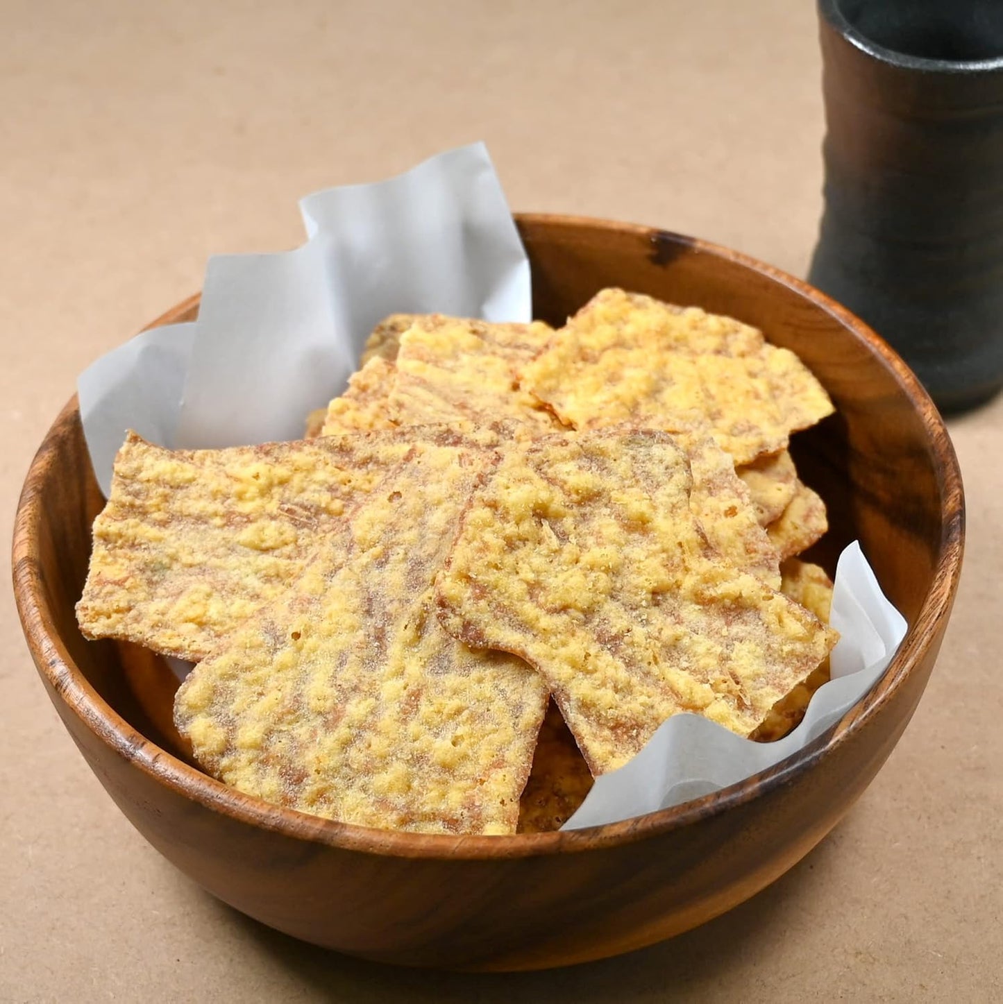 Squid Fry (Squid Ten Ikanbei) (Commercial Use, Large Amount of Sweets), Snack Sweets (Snacks, Snacks) Sennari Shokai Tsumamigura Squid Figure Fry Fold, 17.6 oz (500 g)
