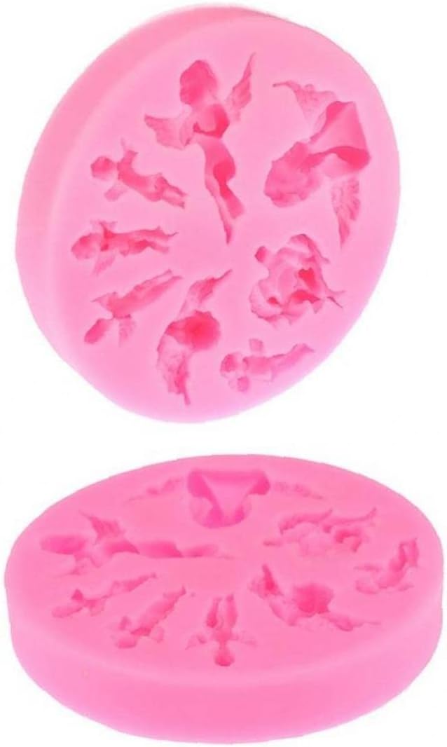 Cake Mold Angel 3d Silicone Mold Chocolate Mold Pastry Mold Fondant Cake Decorating Tool Diy Pastry Baking Mold