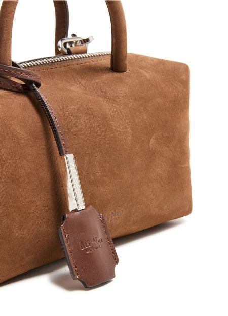 MAX MARA Holdall suede handbag - Image 7