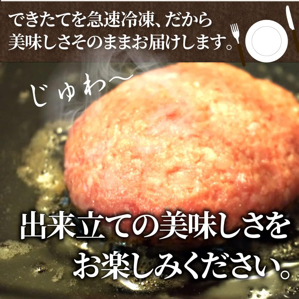 Shabumaru Juicy Hamburger Steak with Plenty of Delicious Onions, Mega Plenty of Delicious, 2.6 lbs (1.2 kg), Pack of 12