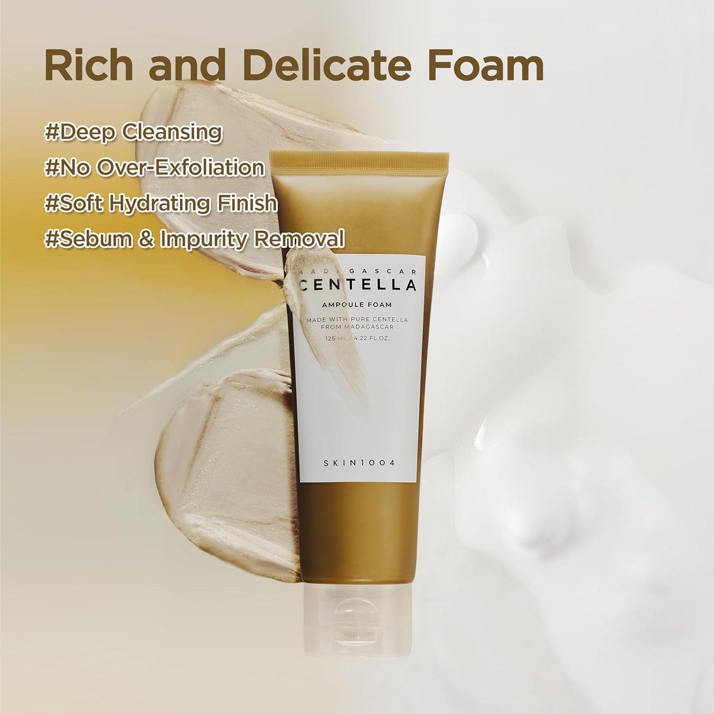 SKIN1004, マダガスカル産ツボクサ アンプルフォーム、125ml（4.22液量オンス）