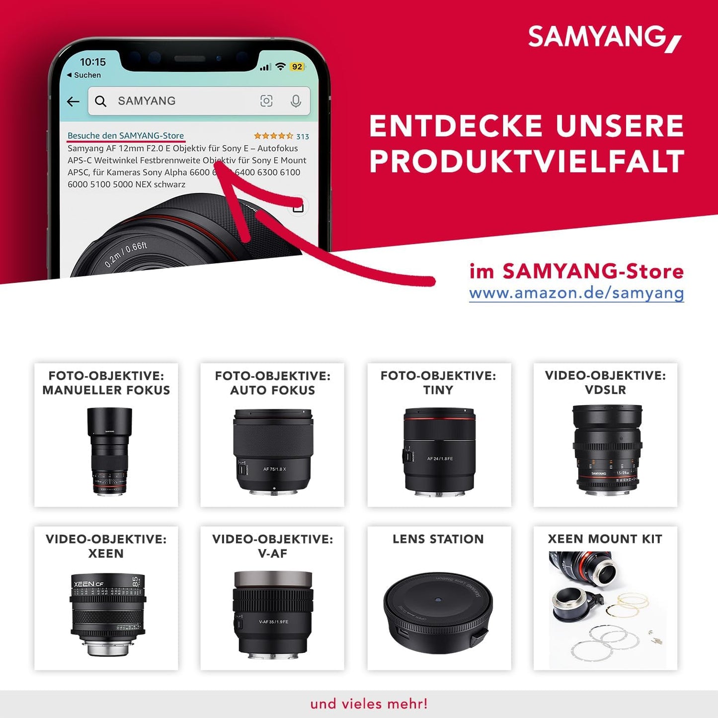 Samyang 8mm F3.5 UMC Fish-Eye CS II