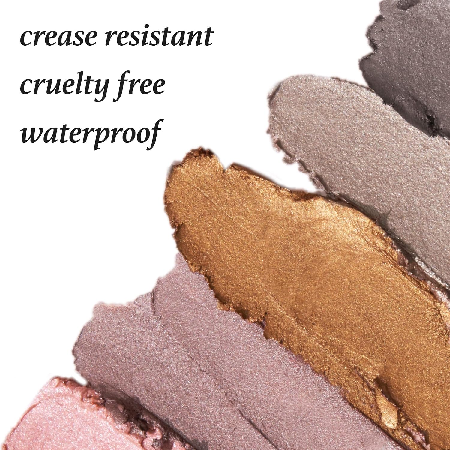 Julep Eyeshadow 101 Cream-to-Powder Waterproof Eyeshadow Stick – Mink Mauve Shimmer – Long-Lasting, Buildable, Crease-Proof, Cruelty Free, Shimmer Finish with Built-In Smudger