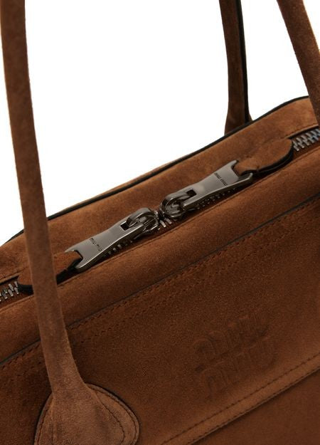 MIU MIU Vitello suede leather bag - Image 7
