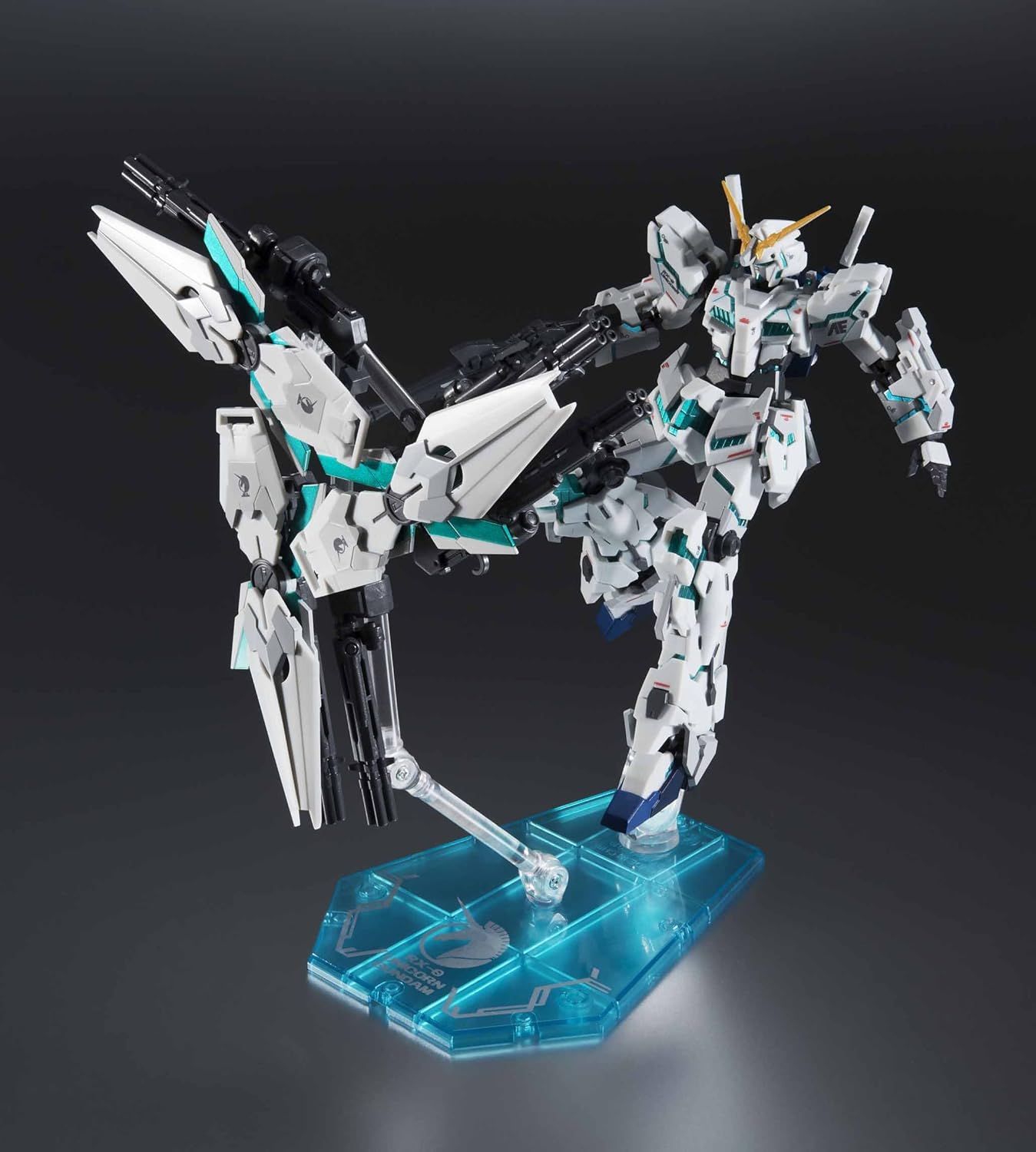 THE ROBOT SPIRITS Mobile Suit Gundam UC Side MS Unicorn Gundam, Awakened Mode, Real Marking Version, Approx. 5.5 inches (140 mm), ABS & PVC, Painted Articulated Figurine