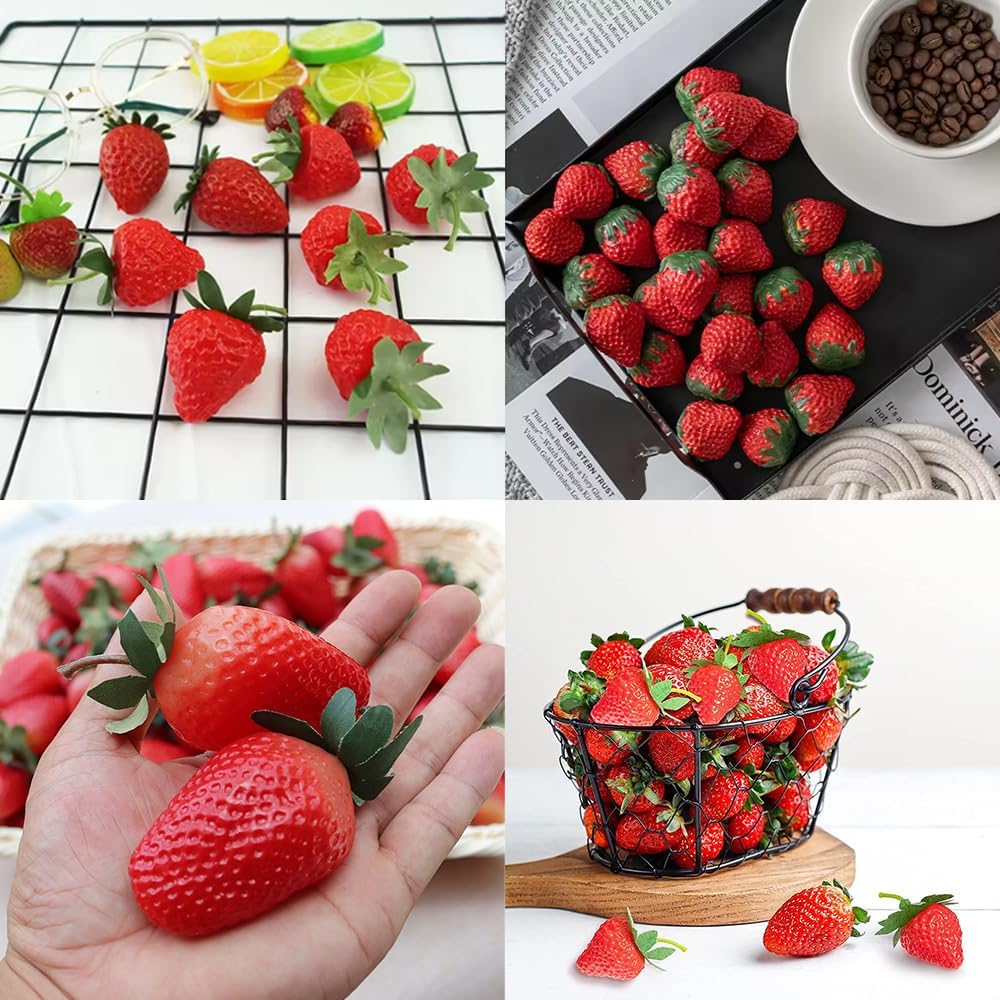 Strawberries, Set of 20, Food Samples, Life-like, For Fruit Shops, Display Etc
