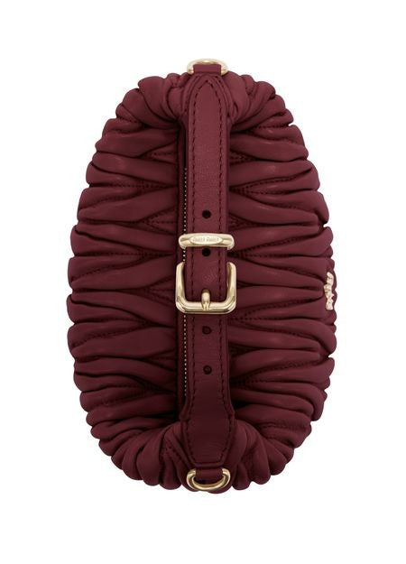 MIU MIU Quilted nappa leather pouch - Image 7