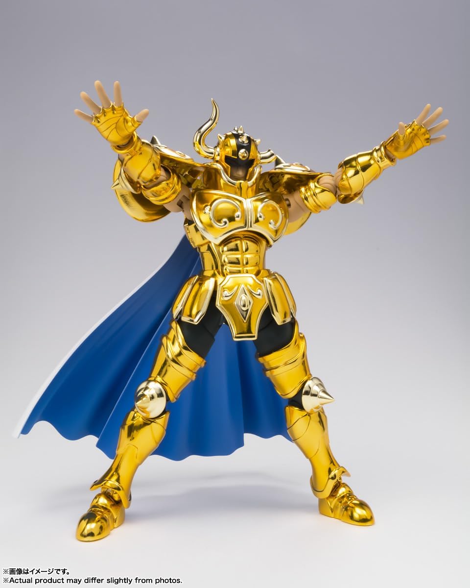 Saint Cloth Myth EX Saint Seiya, Taurus Aldebaran (Revival Version), Approx. 7.5 inches (190 mm), ABS & PVC & Die-Cast Pre-painted Action Figure