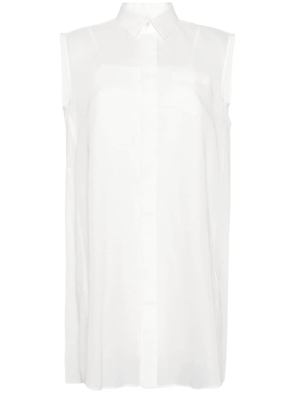 Sacai Sacai Cotton Blend Chemisierドレス - Image 7