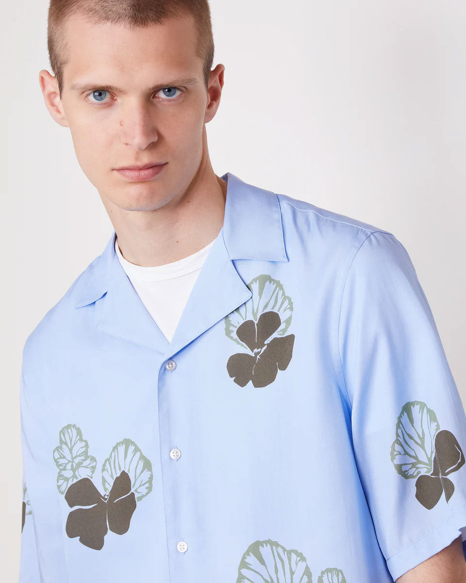 Off Officine Generale Shirts Blue - Image 7