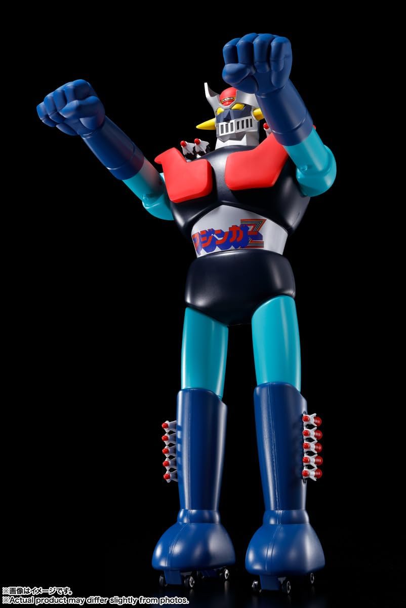 Jumbo Machinder Invincible King Jumbo Machinder Mazinger Z, Approx. 23.6 inches (600 mm), PVC & ABS & PP Pre-Painted Action Figure