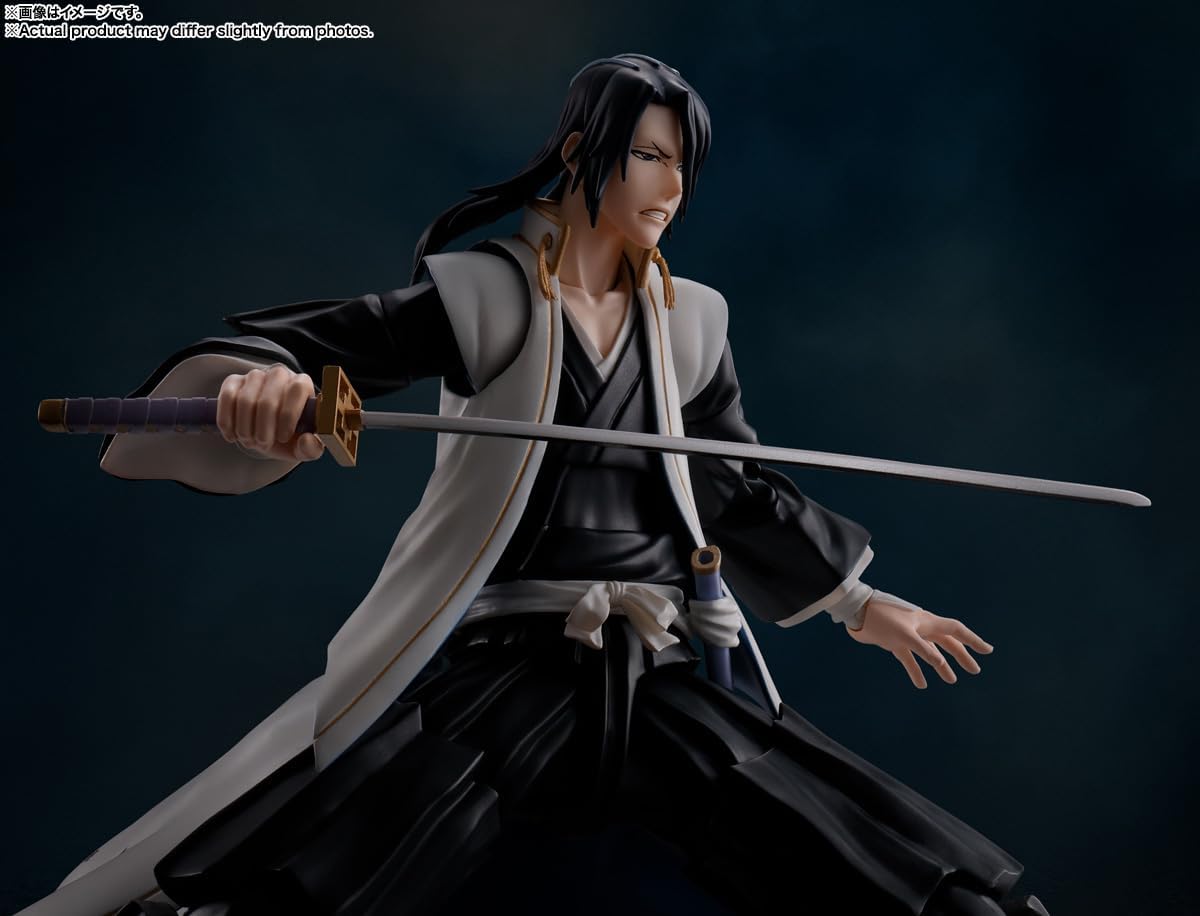 TAMASHII NATIONS S.H. Figuarts BLEACH Millennial Blood War: Shiraya Kutsuki Approx. 6.1 inches (155 mm), ABS & PVC Pre-painted Action Figure