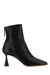 Aquazzura Black Satin Gatsby Sling 105ポンプ - Image 7