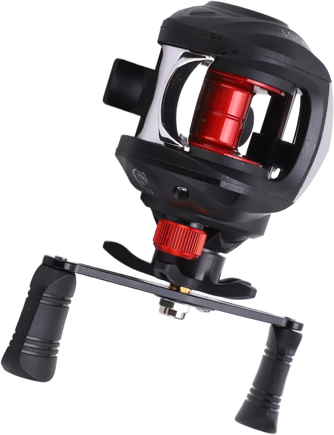 Fishing Reel Fishing Reel 7.2:1 Gear Ratio Easy Operation Lightweight Abrasion Resistant with 18+1BB Bearings U Shaped Rocker Arm Saltwater Freshwater Reel Casting Ice Fishing Boat Fishing Raft