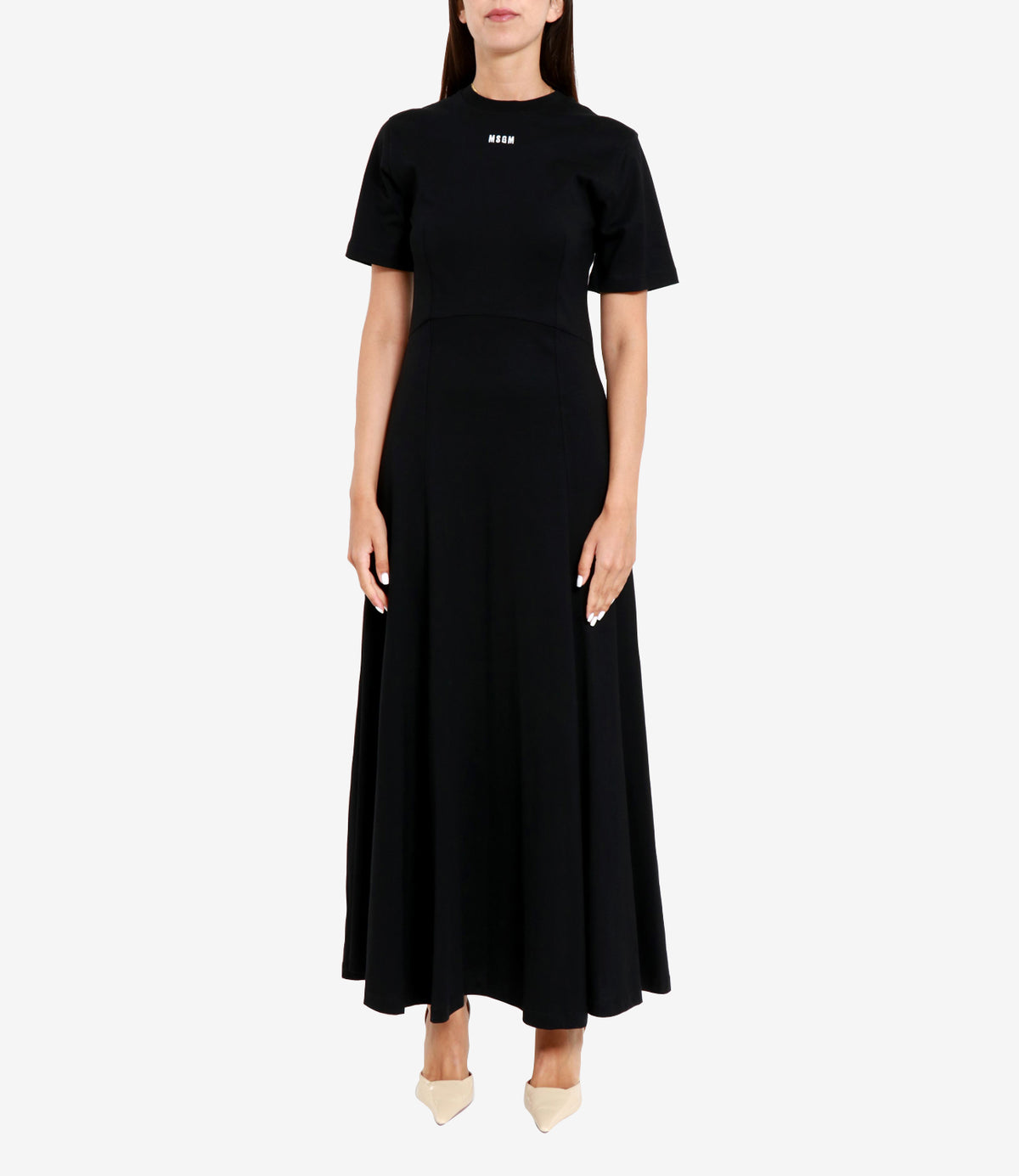 Msgm MSGMは黒いドレスを着ています - Image 7