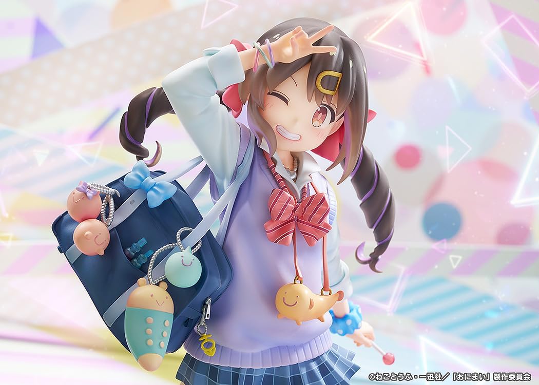 ファット・カンパニー お兄ちゃんはおしまい！ スケールフィギュア 緒山みはり 平成ギャルVer. プラスチック製 塗装済み完成品 1/6スケール 専用台座付属 全高約250mm