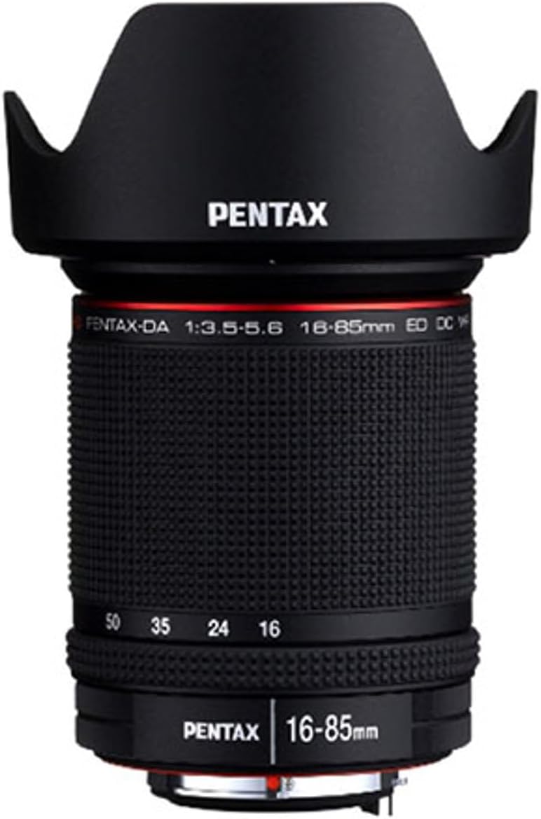 Pentax HD Pentax-DA 16-85mm f/3.5-5.6 ED DC WR Lens, Hoya 77mm UV and CPL Filter Set