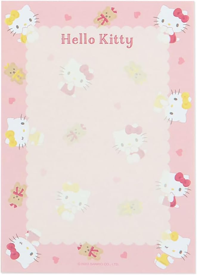 Sanrio 016942 Hello Kitty 8 Design Memo
