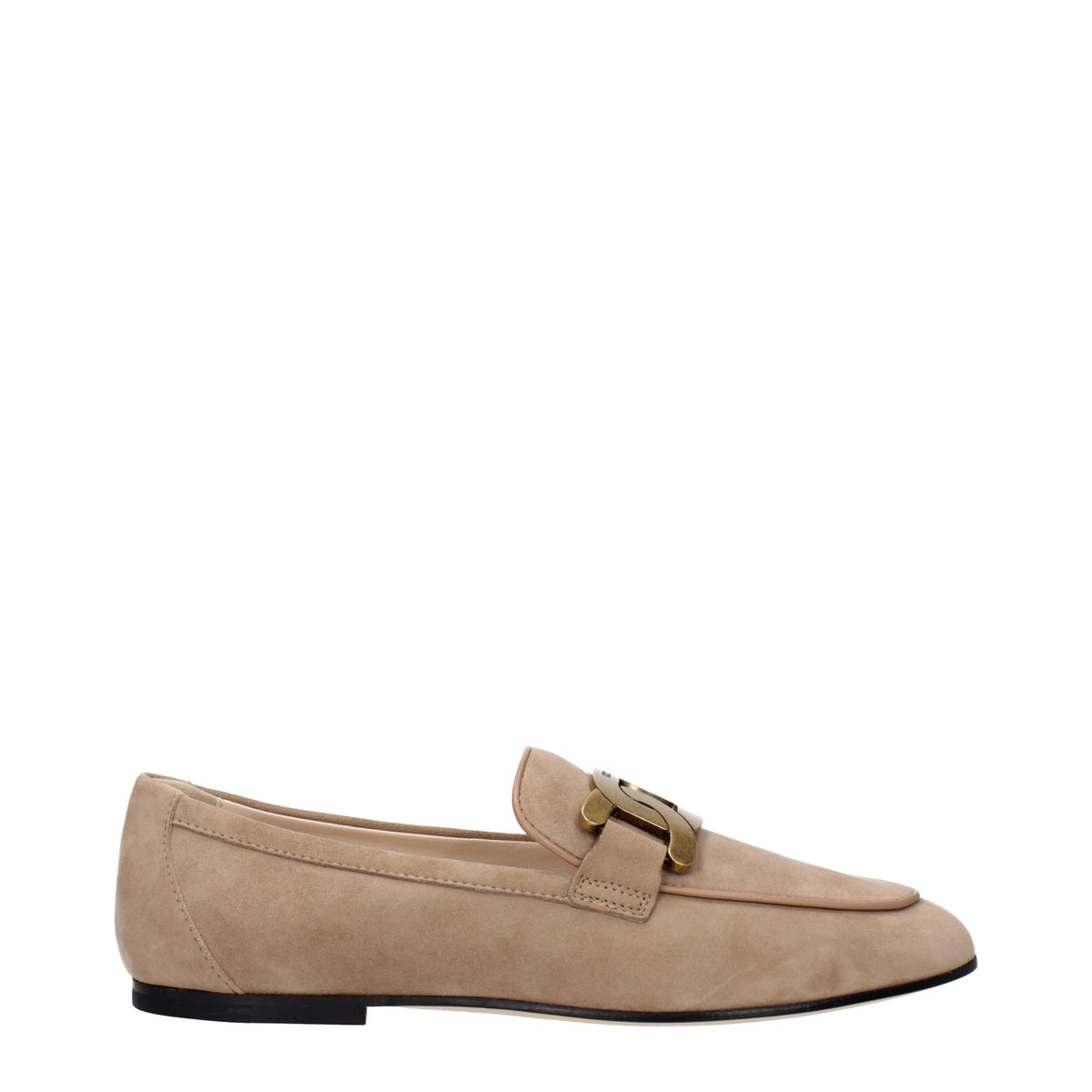 Tods トッド 'S Mocassini Woman Suede Beige/Cappuccino - Image 7
