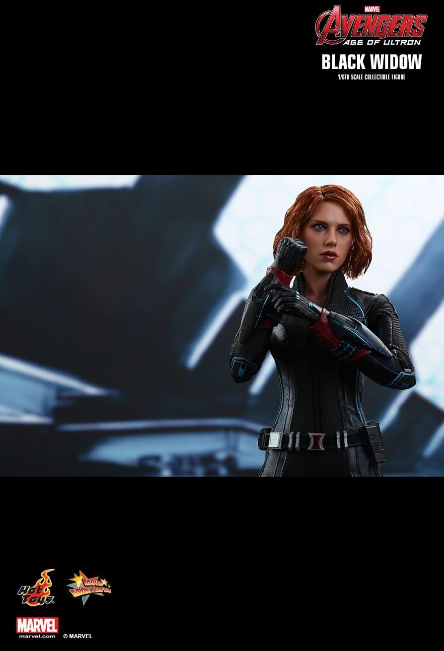 Movie Masterpiece Avengers/ The Age of Ultron Black Widow 1/6 Scale Plastice Painted Action Figure