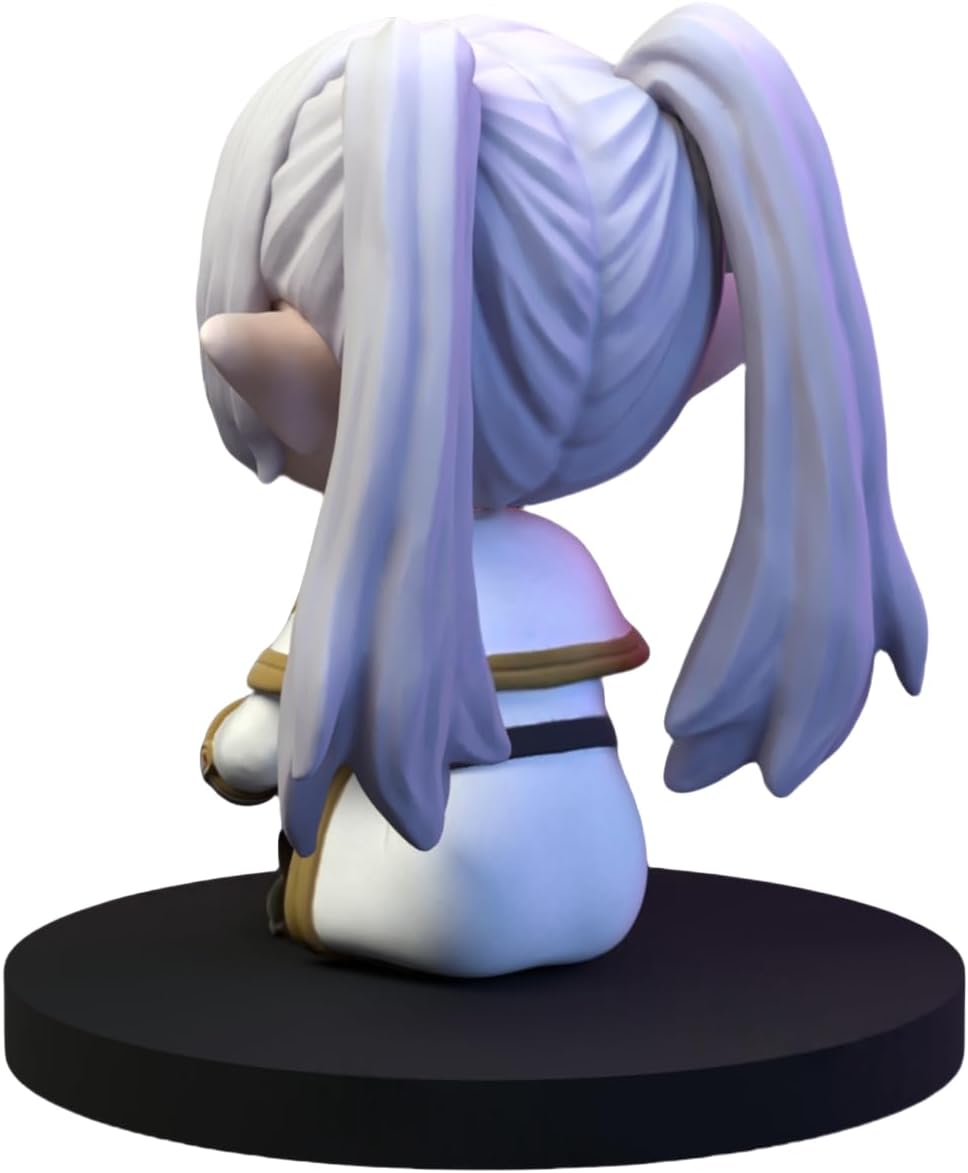 CHIASA Nendoroid Funeral Freelen Model, PVC & ABS, 3.7 inches (94 mm), Painted Goods, For Fans, Collection, Birthday Gift, Removable Figure