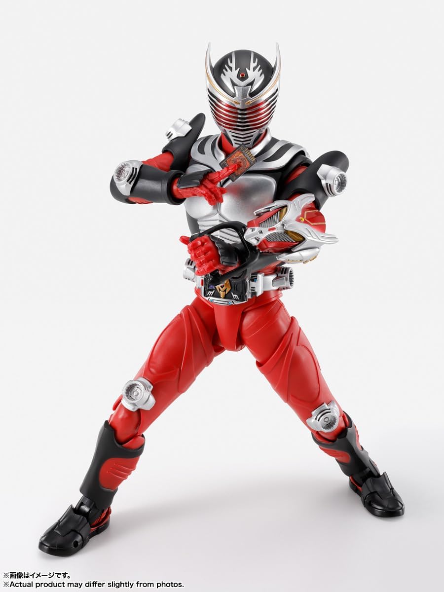 Tamashi Nations S.H. Figuarts (True Bone Carving Manufacturing Method), Kamen Rider Ryuki, Approx. 5.7 inches (145 mm), PVC & ABS Pre-Painted Action Figure