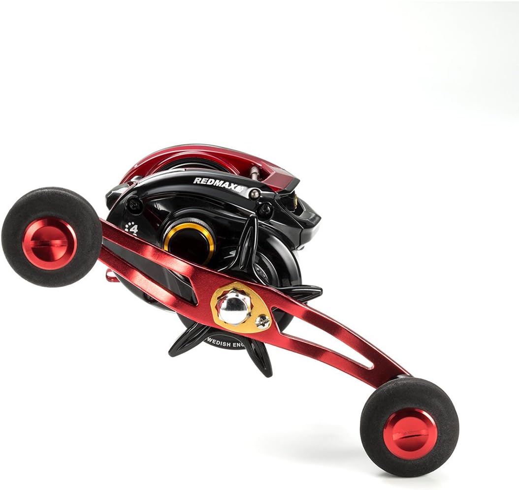 Abu Garcia Redmax Ships Assorted Awahagi, Thailaba, Dual Axle Bait Reel