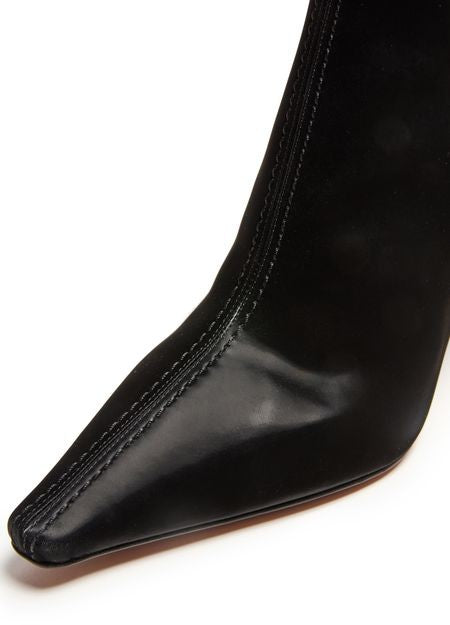 MCQUEEN Leather ankle boots - Image 7