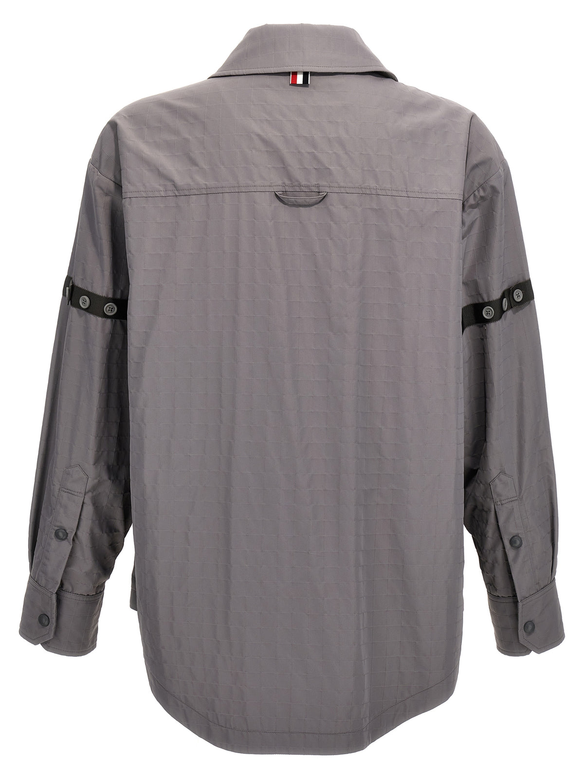Thom Thom Browne 'Snap Front' Overshirt - Image 7