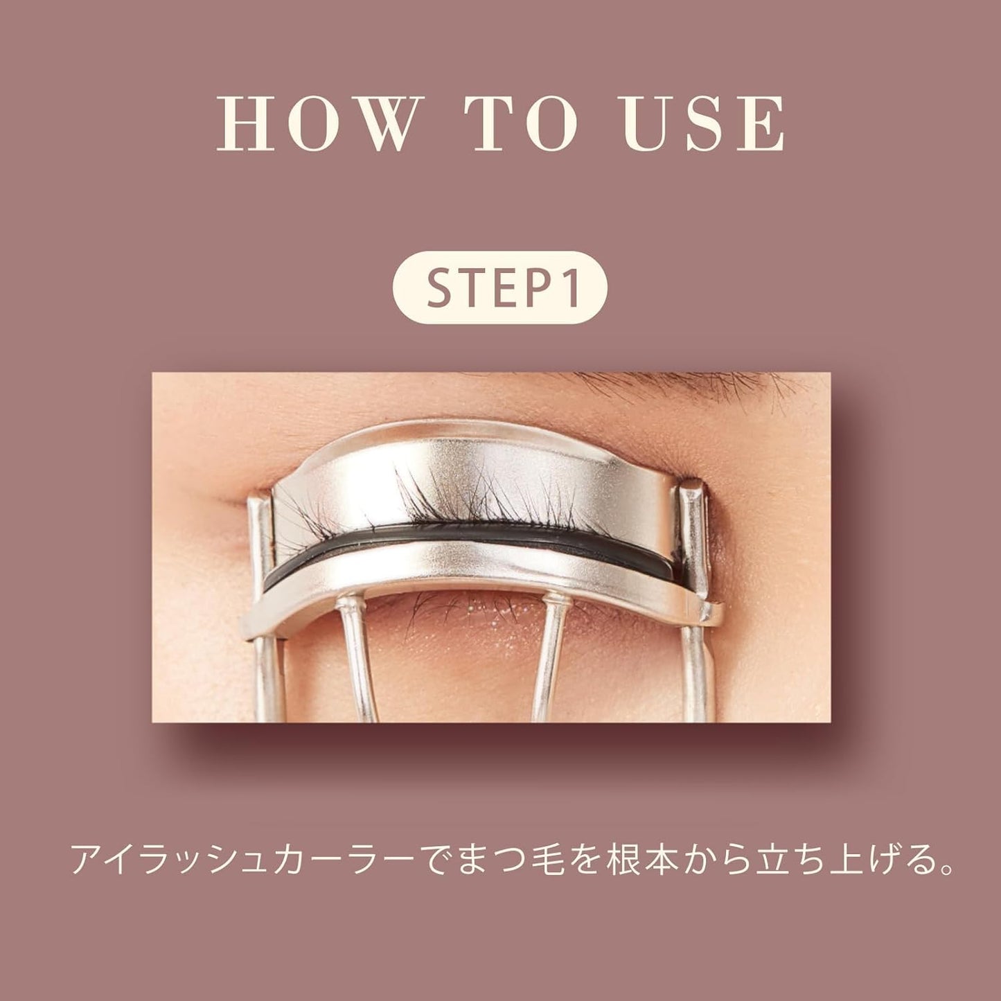 Milfee Metal Brush Mascara (03 Pink Brown) Long Curly Keep, Extra Fine Eye Makeup Waterproof MilleFee